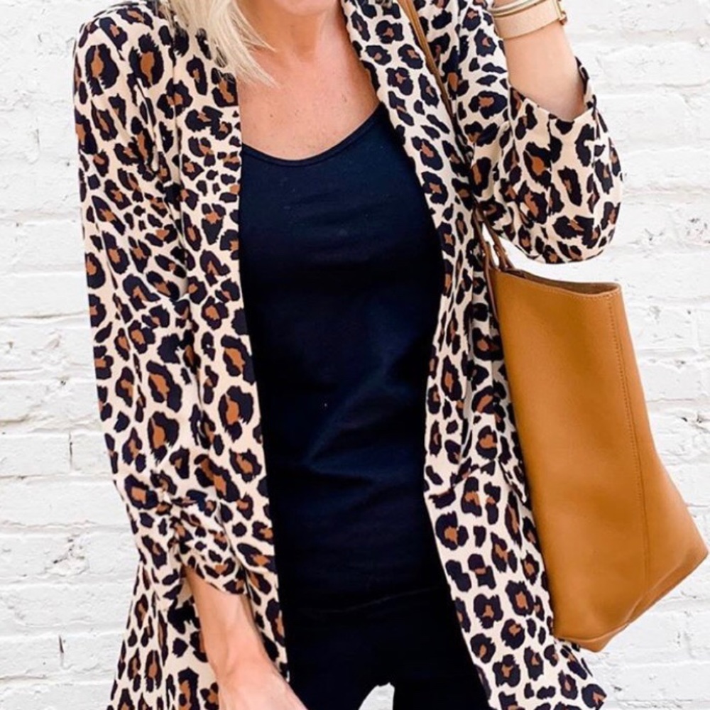 Beautiful Leopard Blazer